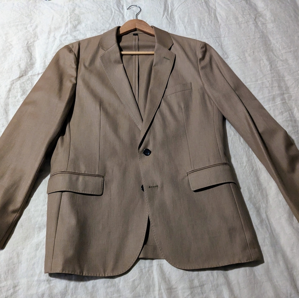J CREW Ludlow 42R Blazer Wool/Cotton Fabric